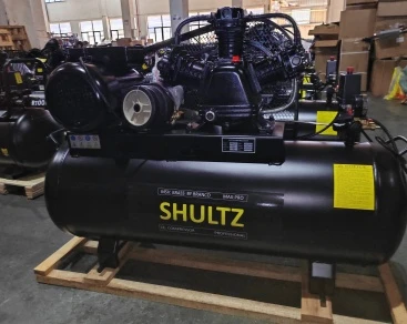 Compresores de aire industriales SHULTZ enviados en contenedores completos a ...